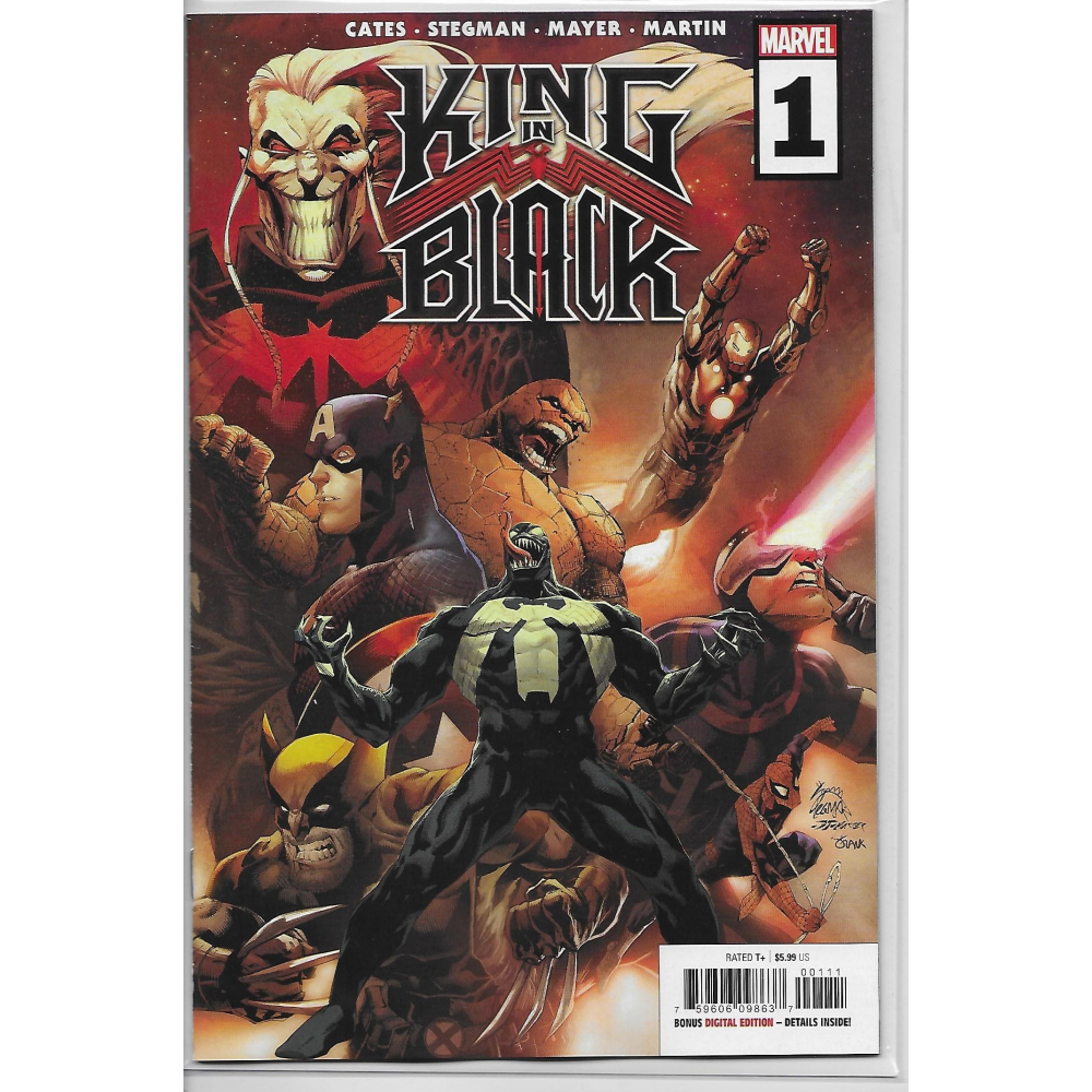 King In Black 1 Secret Variant First Print