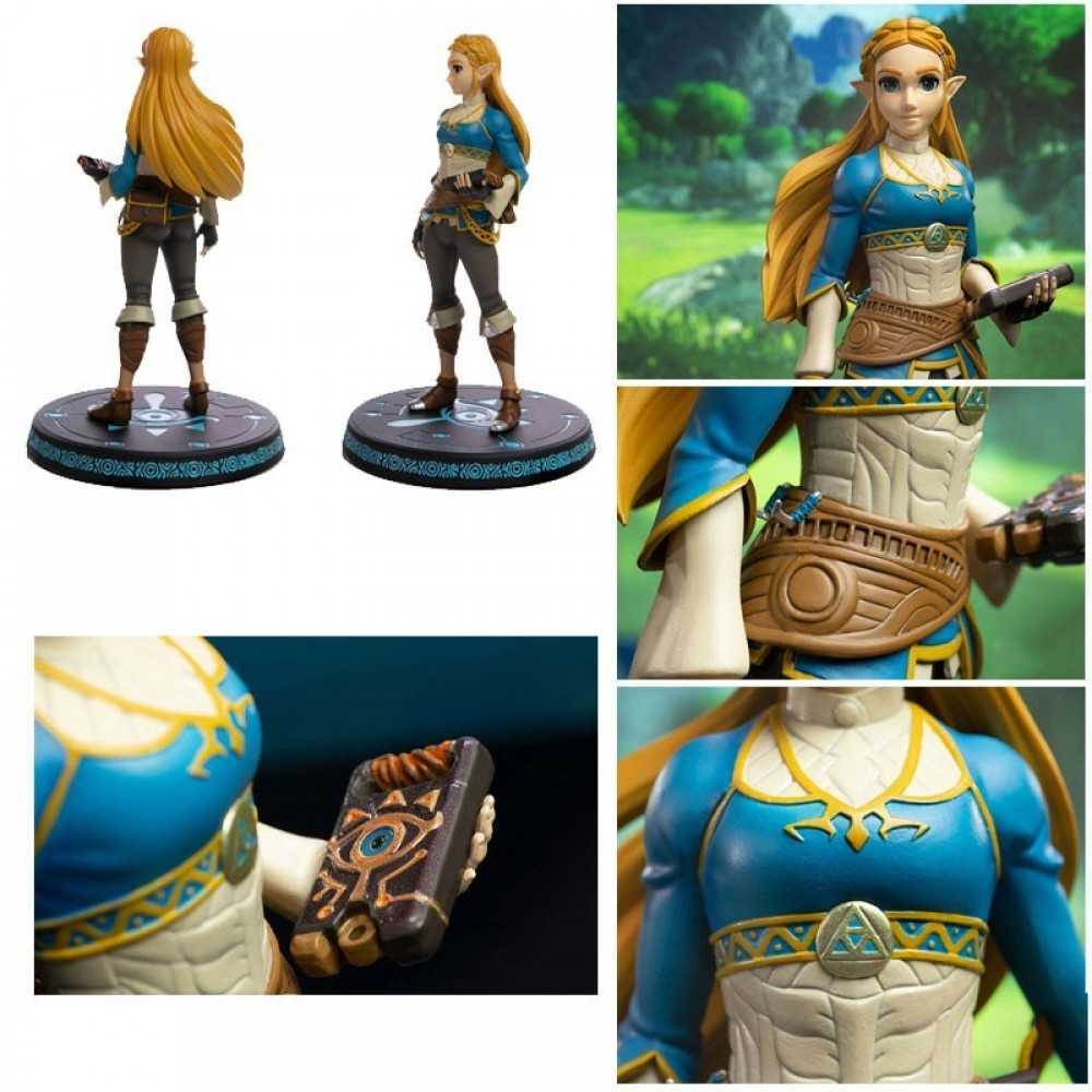 Legend of Zelda Breath of the Wild Princess Zelda Figurine Close