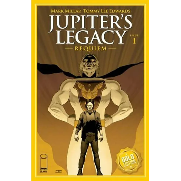 Jupiters Legacy Requiem #1 Gold Foil Variant 1 Per Store Jupiters Legacy Requiem #1 Gold Foil Variant 1 Per Store