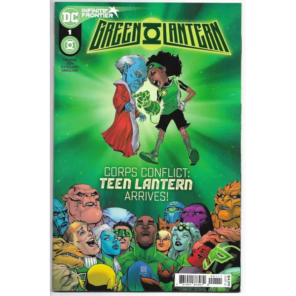 Green Lantern #1 Cover A Bernard Chang