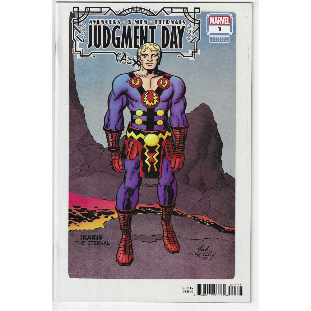 Axe Judgment Day 1 Jack Kirby Hidden Gem Variant