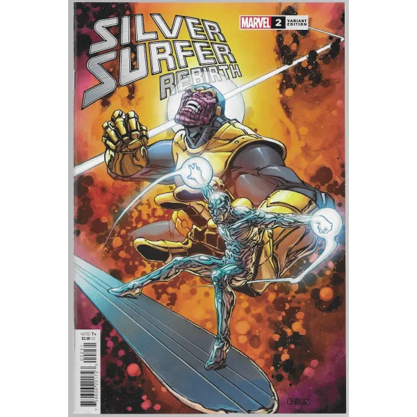 Silver Surfer Rebirth #2 Charles Variant (2022)